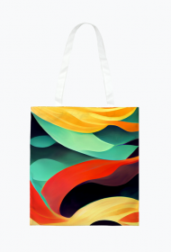 Torba na zakupy ekologiczna full print Abstrakcja