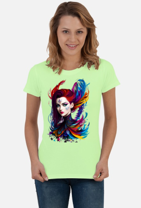 Koszulka Tęczowa Pani