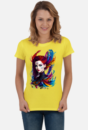 Koszulka Tęczowa Pani
