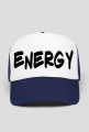 CZAPKA ENERGY BLACK TEXT