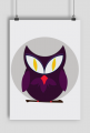 Plakat A1 – sowa