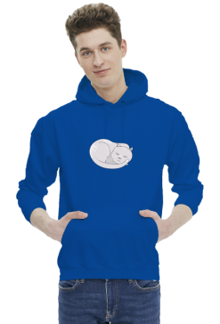 Bluza Męska z Kapturem – kotki