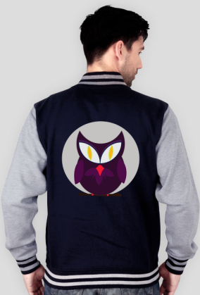 Bluza Męska Varsity Jacket – sowa