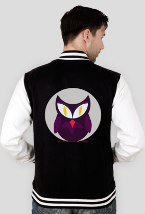 Bluza Męska Varsity Jacket – sowa