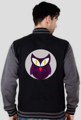 Bluza Męska Varsity Jacket – sowa
