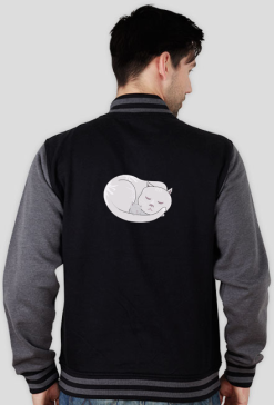 Bluza Męska Varsity Jacket – kotki