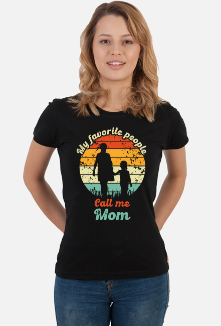 Koszulka na dzień mamy najważniejsi mówią na mnie mama