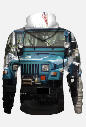 Samochód terenowy  Bluza — kangurka