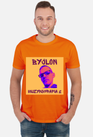 KOSZULKA POMARAŃCZOWA "MUZYKOGRAFIA 2"