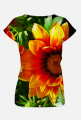 Koszulka damska bluzka Kwiaty