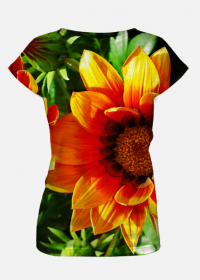 Koszulka damska bluzka Kwiaty