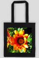 Eko torba na ramie z dlugimi uszami Kwiaty