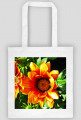 Eko torba na ramie z dlugimi uszami Kwiaty