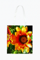 Ekologiczna torba full print z nadrukiem Kwiaty