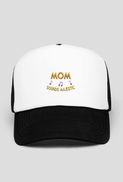 Czapka z Daszkiem typu TRUCKER -  Mom sounds majestic