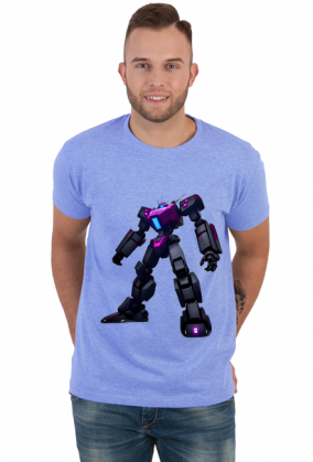 Koszulka Fioletowy MECH Robot