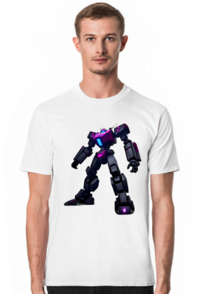 Koszulka Fioletowy MECH Robot