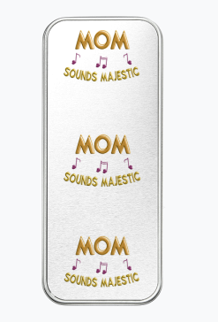 Aluminiowe Pudełko – Piórnik – Mom sounds majestic