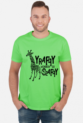 Zyraffy wchodzą do Szaffy