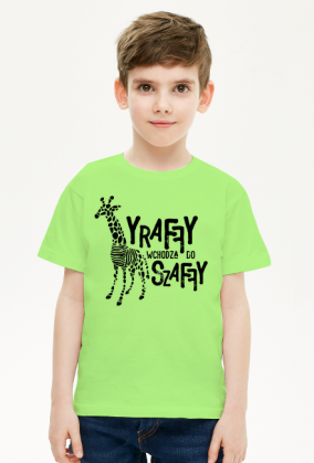 Żyraffy wchodzą do Szaffy