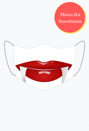 Maseczka bawełniana, wampirzyca