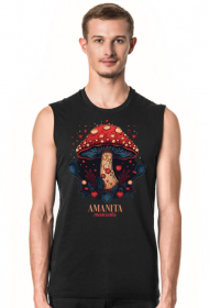 koszulka z amanitą muchomorem
