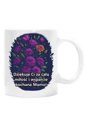 Kubek Kwiaty Dzień Matki