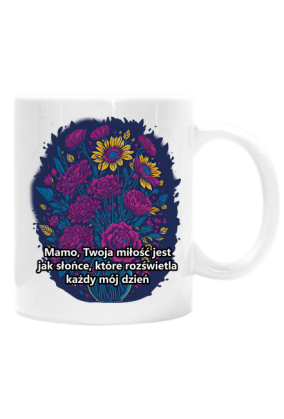 Kubek Bukiet Dzień Matki