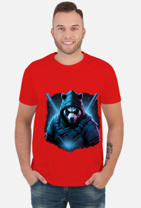 Koszulka Panda Mroczny Ninja