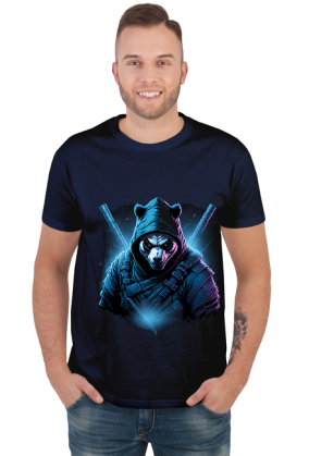 Koszulka Panda Mroczny Ninja