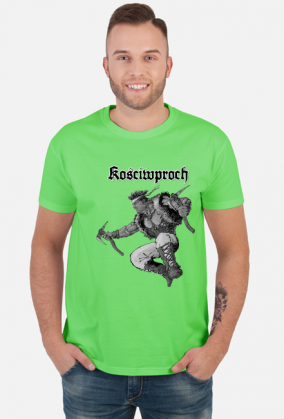 KOŚCIWPROCH CZARNO-BIAŁY