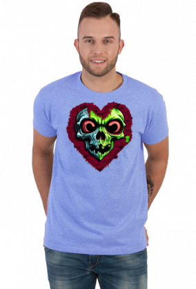 I love zombie, koszulka męska1