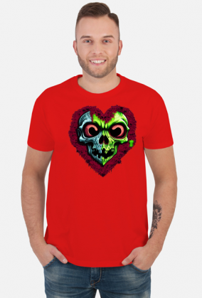 I love zombie, koszulka męska1