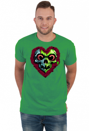 I love zombie, koszulka męska1