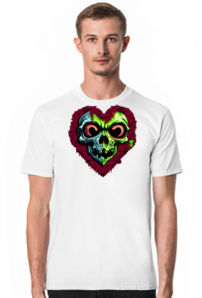 I love zombie, koszulka męska1