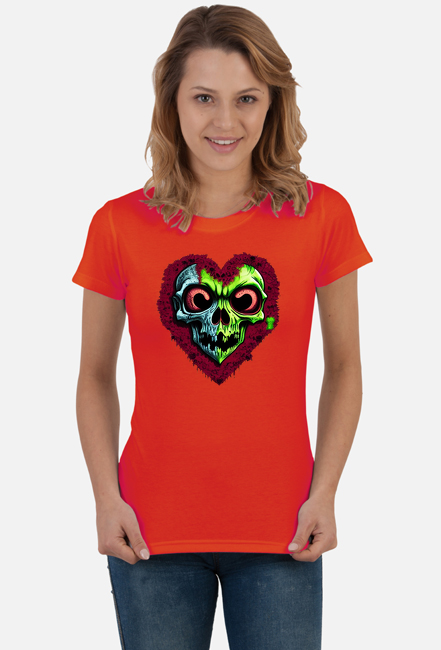 I love zombie, koszulka damska2