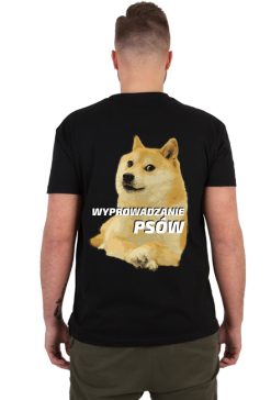 Wyprowadzanie psów (koszulka męska)