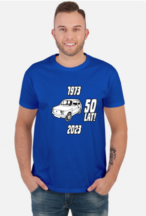 1973-2023 50 lat 126p (koszulka męska)