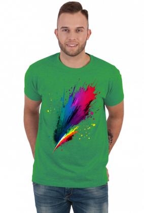 Koszulka Wybuch Tęczy