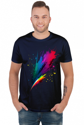 Koszulka Wybuch Tęczy