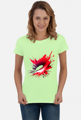 Koszulka Czerwona Eksplozja