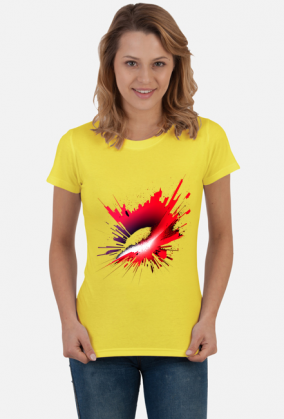 Koszulka Czerwona Eksplozja