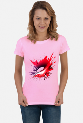 Koszulka Czerwona Eksplozja