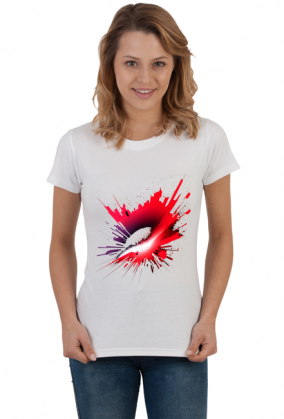 Koszulka Czerwona Eksplozja