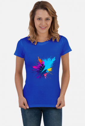 Koszulka Niebieska Eksplozja