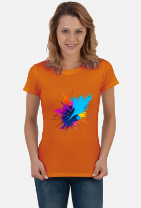 Koszulka Niebieska Eksplozja