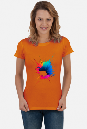 Koszulka Tęczowy Wybuch