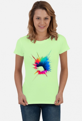 Koszulka Tęczowy Wybuch