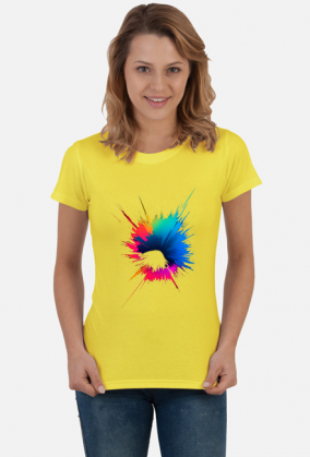 Koszulka Tęczowy Wybuch