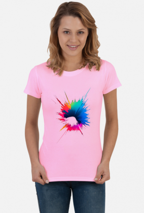 Koszulka Tęczowy Wybuch